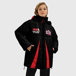 Куртка зимняя женская MMA Elite, цвет: 3D-светло-серый — фото 2