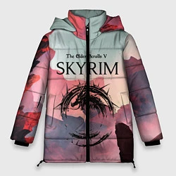 Куртка зимняя женская The Elder Scrolls, цвет: 3D-черный