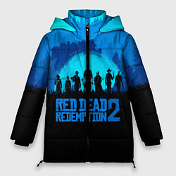 Куртка зимняя женская RDR 2: Blue Style, цвет: 3D-красный