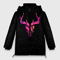 Куртка зимняя женская Neon Deer, цвет: 3D-черный