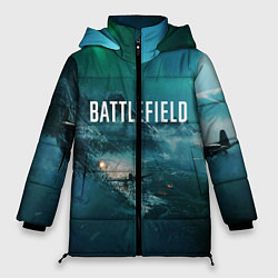 Куртка зимняя женская Battlefield: Sea Force, цвет: 3D-красный