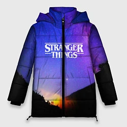Куртка зимняя женская Stranger Things: Space Rising, цвет: 3D-черный