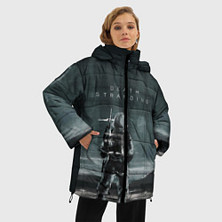 Куртка зимняя женская Death Stranding: Dark Space, цвет: 3D-черный — фото 2