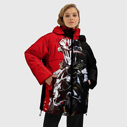 Куртка зимняя женская Goblin Slayer, цвет: 3D-красный — фото 2