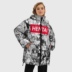 Куртка зимняя женская HENTAI, цвет: 3D-черный — фото 2