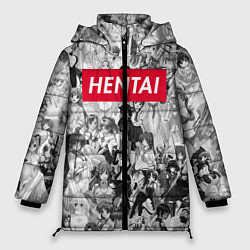 Куртка зимняя женская HENTAI, цвет: 3D-красный
