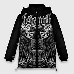 Куртка зимняя женская Behemoth: Abyssus Abyssum Invocat, цвет: 3D-черный