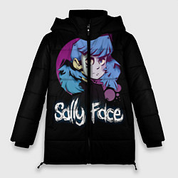 Куртка зимняя женская Sally Face: Dead Smile, цвет: 3D-светло-серый