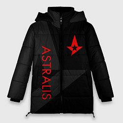Куртка зимняя женская Astralis: Dark Style, цвет: 3D-красный