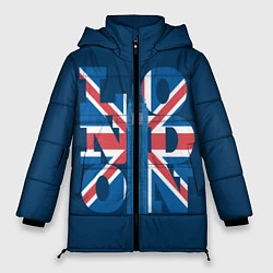 Куртка зимняя женская London: Great Britain, цвет: 3D-черный