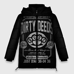 Куртка зимняя женская AC/DC: Dirty Deeds, цвет: 3D-красный