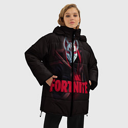 Куртка зимняя женская Fortnite, цвет: 3D-светло-серый — фото 2