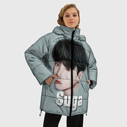 Куртка зимняя женская BTS Suga, цвет: 3D-черный — фото 2