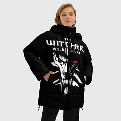 Куртка зимняя женская The Witcher 3: Wild Hunt, цвет: 3D-черный — фото 2