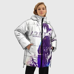 Куртка зимняя женская Бездомный бог, цвет: 3D-черный — фото 2