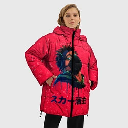 Куртка зимняя женская SCARLXRD Rap, цвет: 3D-черный — фото 2