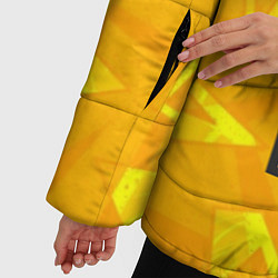 Куртка зимняя женская BTS: Yellow Style, цвет: 3D-черный — фото 2