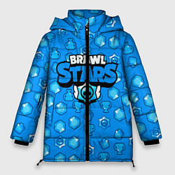 Женская зимняя куртка Brawl Stars: Blue Team