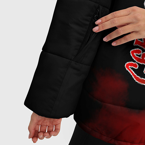 Женская зимняя куртка Сектор Газа / 3D-Светло-серый – фото 5