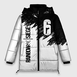 Куртка зимняя женская RAINBOW SIX SIEGE, цвет: 3D-светло-серый