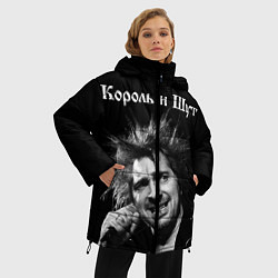 Куртка зимняя женская Король и Шут, цвет: 3D-черный — фото 2