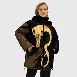 Куртка зимняя женская BILLIE EILISH: Blohsh & Ghoul, цвет: 3D-черный — фото 2