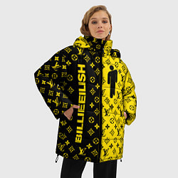 Куртка зимняя женская BILLIE EILISH x LV Yellow, цвет: 3D-черный — фото 2
