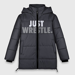 Куртка зимняя женская Just wrestle, цвет: 3D-красный