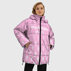 Куртка зимняя женская Billie Eilish, цвет: 3D-черный — фото 2