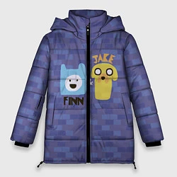 Куртка зимняя женская Finn & Jake, цвет: 3D-черный