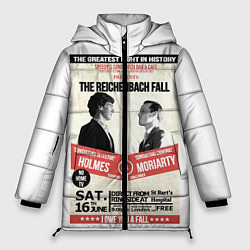 Куртка зимняя женская The reichenbach fall, цвет: 3D-черный
