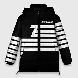 Куртка зимняя женская Ateez, цвет: 3D-черный