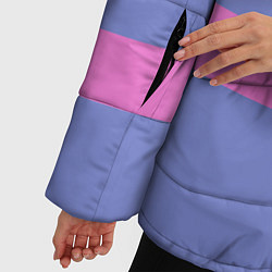 Куртка зимняя женская UNDERTALE FRISK, цвет: 3D-черный — фото 2