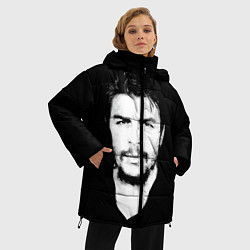 Куртка зимняя женская Че Гевара, цвет: 3D-светло-серый — фото 2