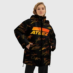 Куртка зимняя женская ATEEZ АВТОГРАФЫ, цвет: 3D-светло-серый — фото 2