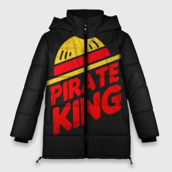 Куртка зимняя женская One Piece Pirate King, цвет: 3D-черный