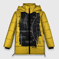 Куртка зимняя женская Recurve bow, цвет: 3D-черный
