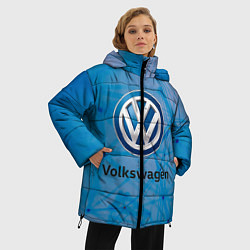 Куртка зимняя женская Фольцваген, цвет: 3D-черный — фото 2