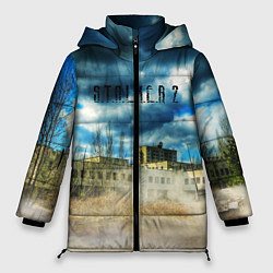 Куртка зимняя женская STALKER 2Чернобыль, цвет: 3D-черный
