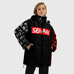 Куртка зимняя женская СЕМПАЙ - SENPAI, цвет: 3D-черный — фото 2