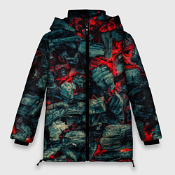 Куртка зимняя женская Уголь, цвет: 3D-светло-серый