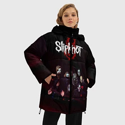 Куртка зимняя женская Slipknot, цвет: 3D-черный — фото 2