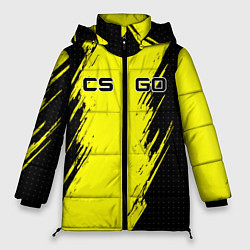 Куртка зимняя женская Counter Strike, цвет: 3D-черный