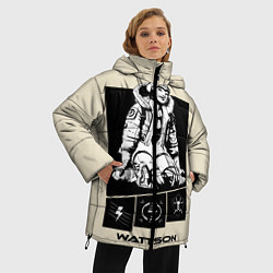 Куртка зимняя женская Apex Legends Wattson, цвет: 3D-черный — фото 2