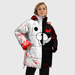 Куртка зимняя женская MONOKUMA, цвет: 3D-светло-серый — фото 2