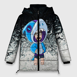 Куртка зимняя женская Леон акула, цвет: 3D-черный