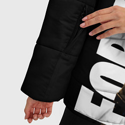 Куртка зимняя женская Fortnite 003, цвет: 3D-черный — фото 2