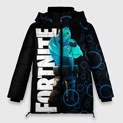 Куртка зимняя женская Fortnite 003, цвет: 3D-черный