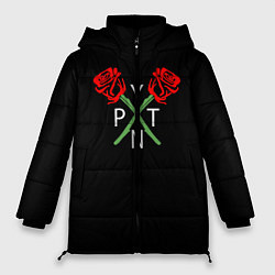 Куртка зимняя женская ТИКТОКЕР - PAYTON MOORMEIE, цвет: 3D-светло-серый