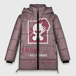 Куртка зимняя женская Smoke R6s, цвет: 3D-черный